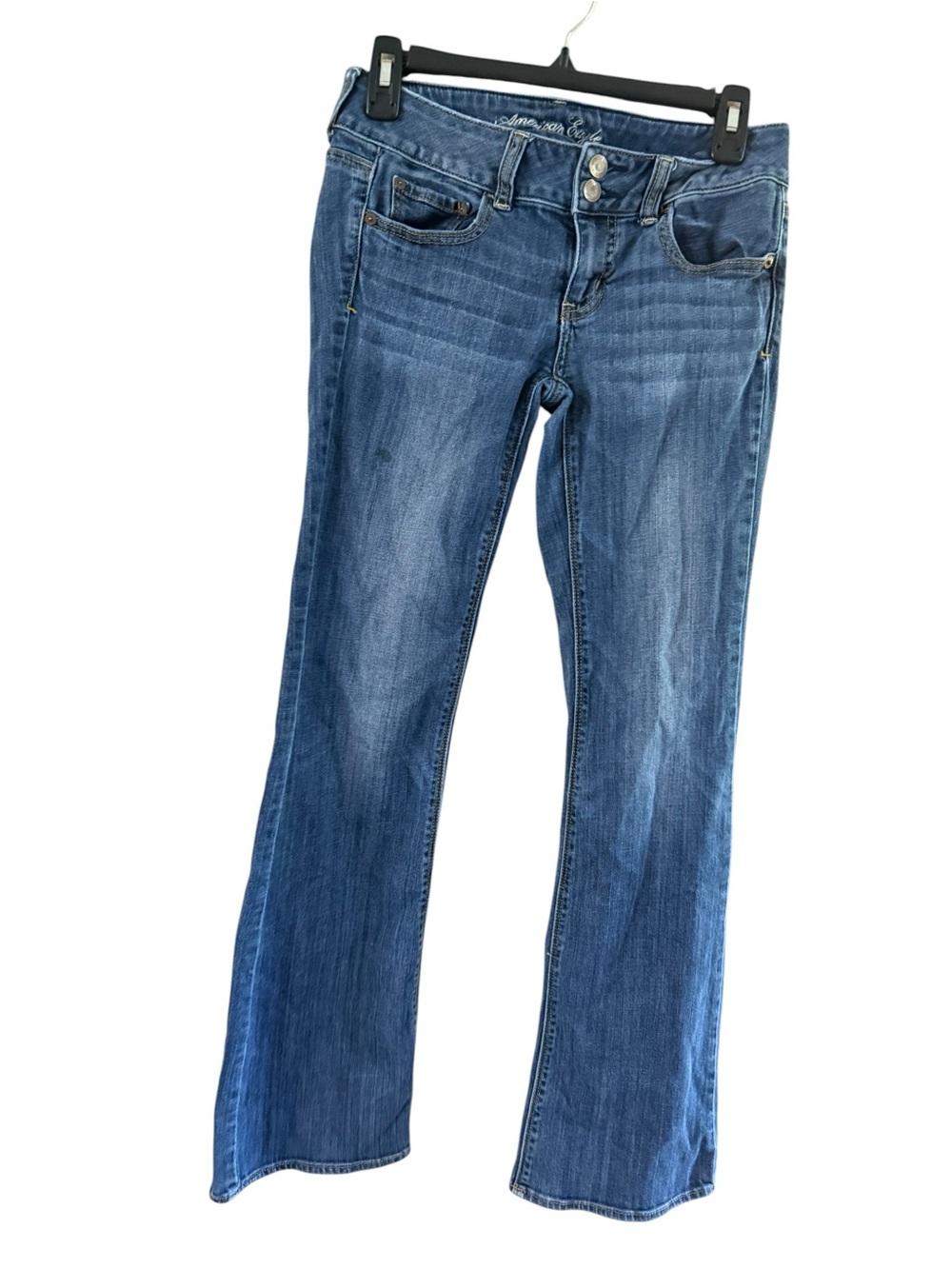 American Eagle Outfitters Medium Blue Boot-Cut High-Rise Jeans - Picture 2 of 14